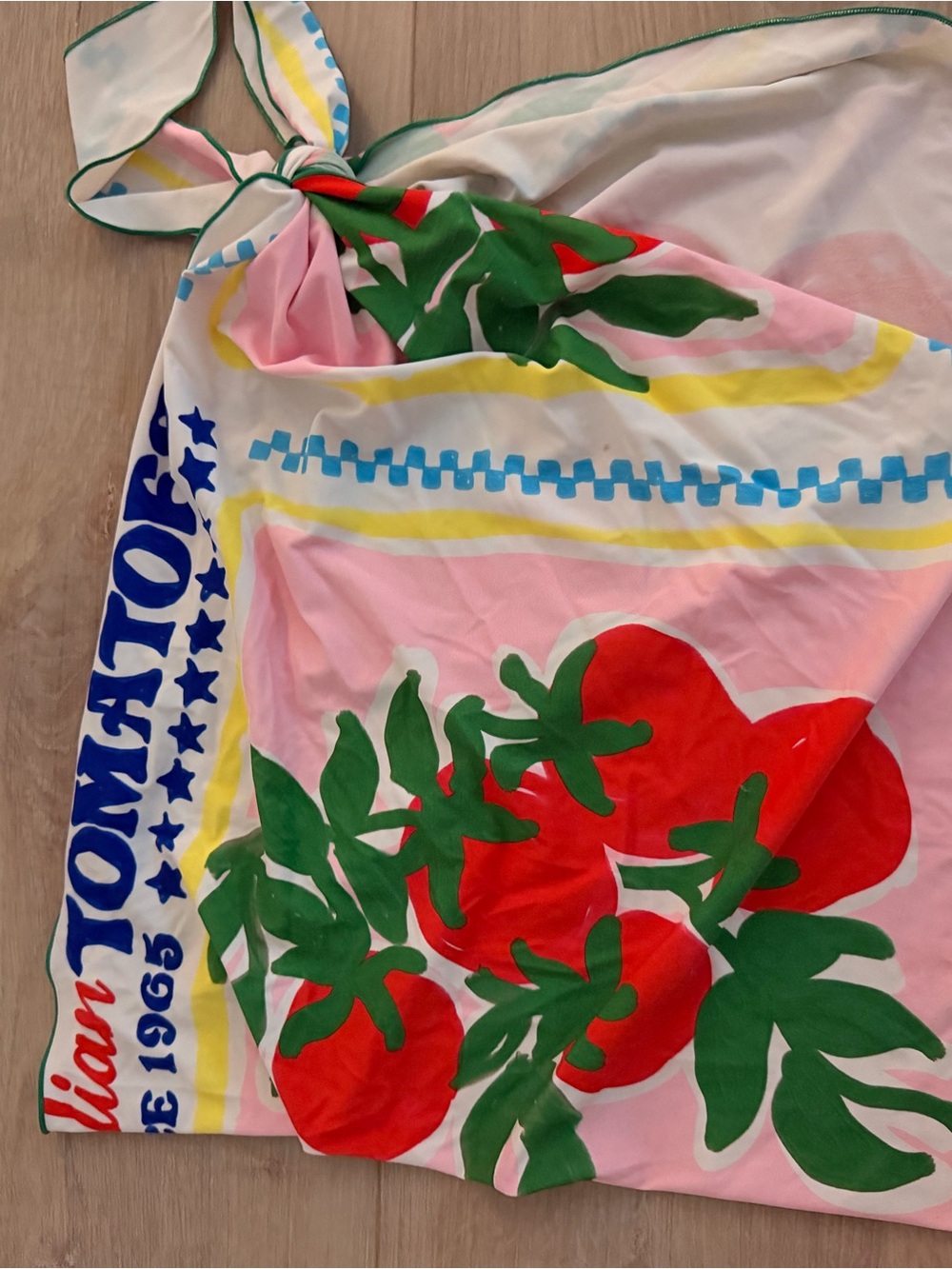 PrincessPolly italian tomatoes bathing suit sarong